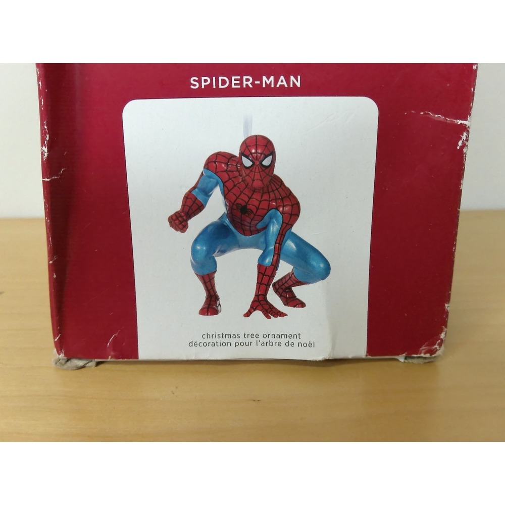 Marvel Spider-Man 2021 Hallmark Keepsake Metal Ornament QK2025 Premium Box